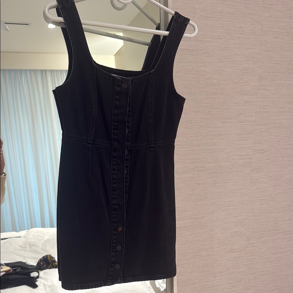 Urban Outfitters Black Sheath Mini Dress